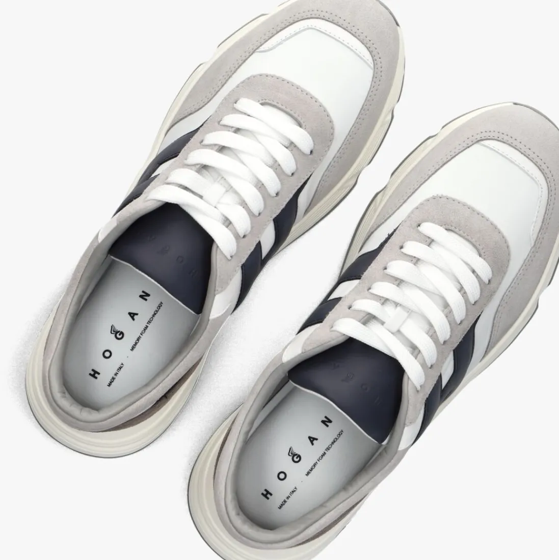 HOGAN grijze lage sneakers hyperlight allac nuova h grijs Sale