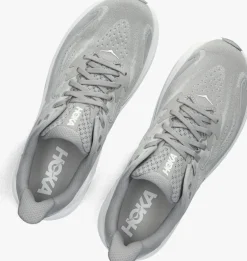 HOKA grijze lage sneakers clifton 10 grijs Discount