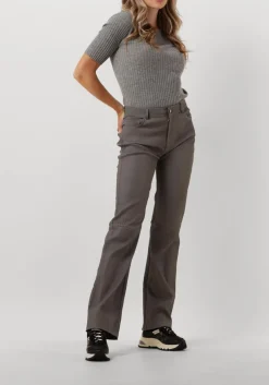 IBANA grijze pantalon passima croco grijs New