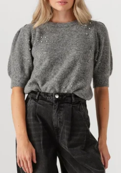 JANICE grijze trui payton stones grijs