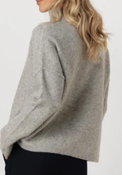 KNIT-TED grijze trui kim grijs Hot