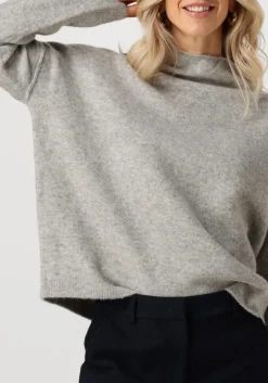 KNIT-TED grijze trui kim grijs Hot