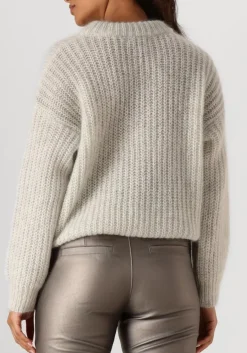 KNIT-TED grijze trui phoebe grijs Best