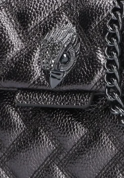 KURT GEIGER LONDON grijze schoudertas mini kensington drench grijs Hot