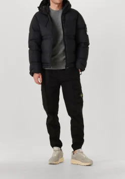 LEURINK KNIT grijze trui rifredo o-neck grijs Discount