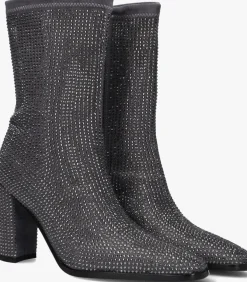 LODI grijze enkellaarsjes vetusa grijs New