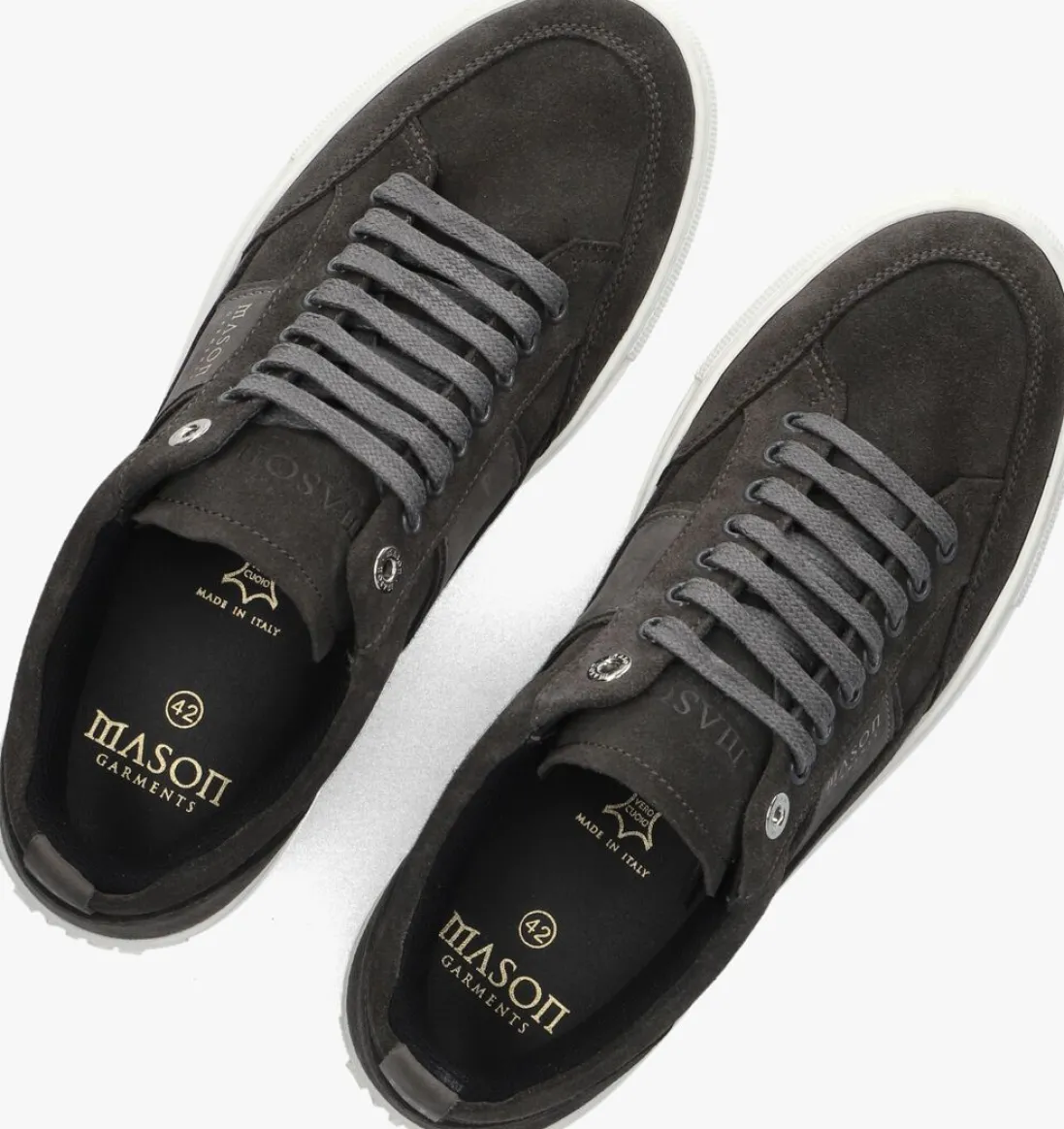 Mason Garments grijze lage sneakers tia sport sarbini grijs Sale