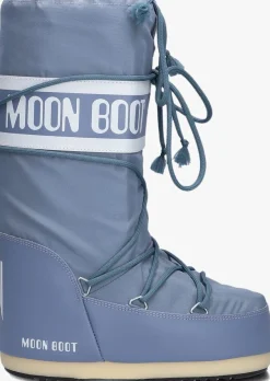 MOON BOOT grijze snowboots nylon veter snowboot grijs Hot