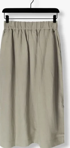 MOS MOSH grijze midirok mmenja alexis skirt grijs Online