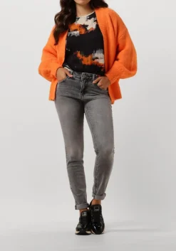 MOS MOSH grijze slim fit jeans vice chic jeans grijs New