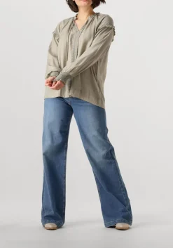 MOS MOSH grijze wide jeans mmdara shane jeans grijs Discount