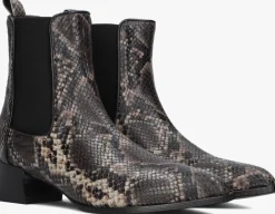 NOTRE-V grijze enkellaarsjes 36026 grijs Best