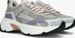 NUBIKK grijze lage sneakers ross nomad grijs