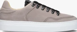 NUBIKK grijze lage sneakers jagger roman grijs Online