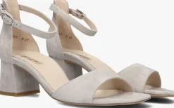 PAUL GREEN grijze sandalen met hak 6140 grijs Hot