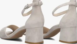 PAUL GREEN grijze sandalen met hak 6140 grijs Hot