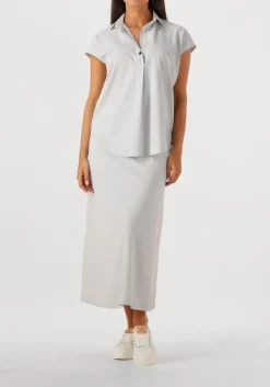 PENN & INK grijze blouses blouse grijs Outlet