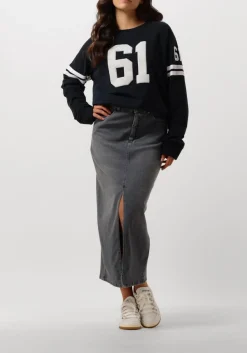 PENN & INK grijze midirok 679 skirt grijs Sale