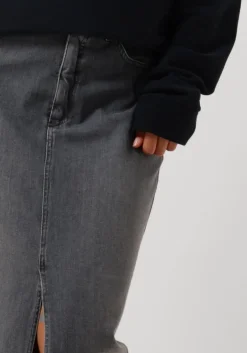 PENN & INK grijze midirok 679 skirt grijs Sale