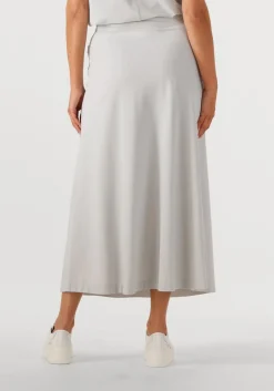 PENN & INK grijze midirok skirt grijs Online