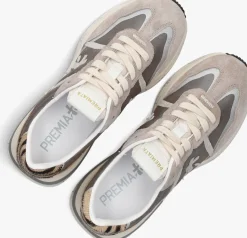 PREMIATA grijze lage sneakers cassie grijs Discount
