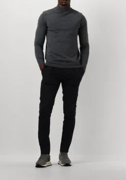 PROFUOMO grijze trui pullover mock grijs Clearance