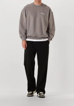 REPRESENT grijze sweater owners club script sweater grijs Clearance