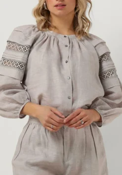 RESORT FINEST grijze blouses blouse chic grijs Best