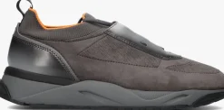 SANTONI grijze lage sneakers 22042 grijs