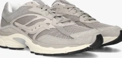 SAUCONY grijze lage sneakers grid jazz 9 grijs