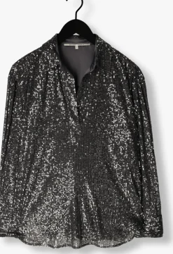SECOND FEMALE grijze blouses moonshine blouse grijs Sale