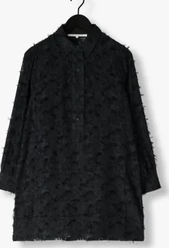 SECOND FEMALE grijze mini jurk carey tunic dress grijs Best