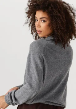 SECOND FEMALE grijze trui vilena knit ls grijs Best