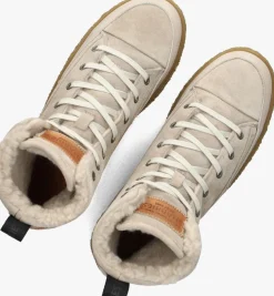 SHABBIES grijze hoge sneakers chewy lily grijs Hot