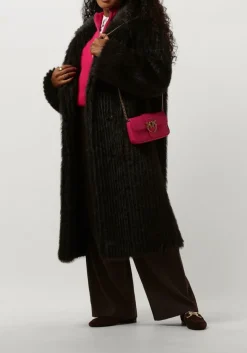 STAND STUDIO grijze faux fur jas genevieve coat grijs Clearance