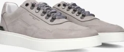 STEFANO LAURAN grijze lage sneakers lj2502 grijs Outlet