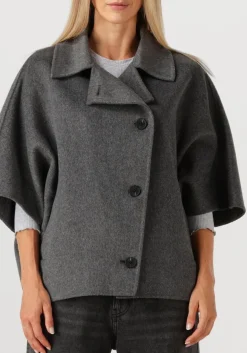 STUDIO AR grijze mantel avy grijs Hot