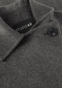 STUDIO AR grijze mantel avy grijs Hot