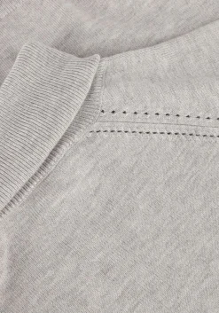 SUMMUM grijze coltrui turtle neck sweater soft viscose polyamide knit grijs Discount