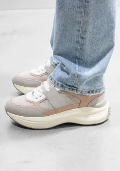 TOD'S grijze lage sneakers xxw81l0jp40umd grijs Outlet