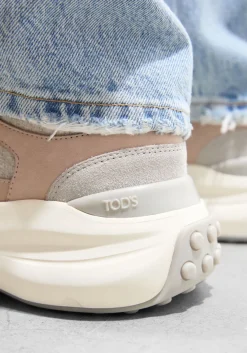 TOD'S grijze lage sneakers xxw81l0jp40umd grijs Outlet