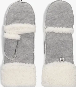UGG grijze handschoenen bonded fleece flip mitten grijs Online