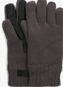 UGG grijze handschoenen knit beanie with glove set grijs New