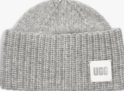 UGG grijze muts exaggerated cuff beanie grijs Sale