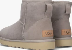 UGG grijze vachtlaarzen w classic mini ii grijs Best