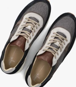 VAN BOMMEL grijze lage sneakers sbm-10020 libra grijs Discount