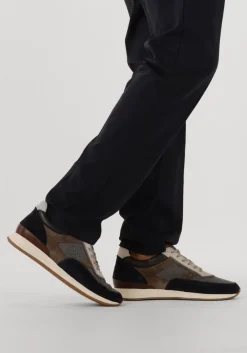 VAN BOMMEL grijze lage sneakers sbm-10020 libra grijs Discount