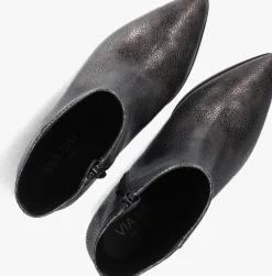 VIA VAI grijze enkellaarsjes lina jackson grijs Online