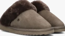 WARMBAT grijze pantoffels flurry grijs Hot
