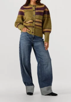 ANTIK BATIK e trui mohi cardigan groen